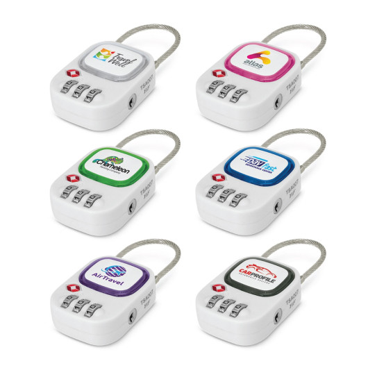 Branded Luggage Locks Group Image